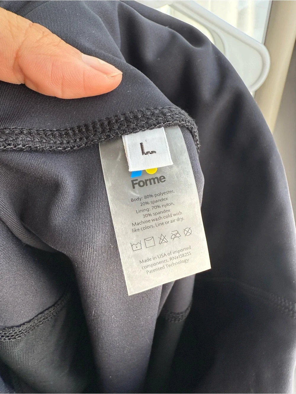 Forme Black Bike Shorts